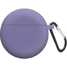 Basias Huawei Freebuds 4 Kılıf Mat Silikon + Askılık