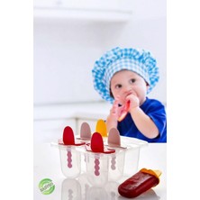 Çubuklu Dondurma Yapma Kalıp Kap Kase Easyso 6'lı Dondurma Kalıbı