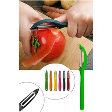 2 Li Domates Sebze Soyacağı Paslanmaz Çelik Keskin Bıçak