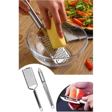 Çelik 2li Soyacak ve Rende Seti