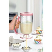Super Pancake Renkli Hamur Porsiyonlayıcı, Ölçekli Pankek Aparatı, Hamur Dağıtıcı
