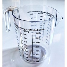 Transparan Olcu Kabı 1 Lt