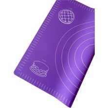 Silikon Ölçülü Çok Amaçlı Hamur Matı Silpat + Örtüsü 40 x 50 cm