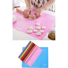 Silikon Ölçülü Çok Amaçlı Hamur Matı 50X40C M