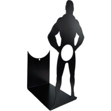 Siyah Güçlü Adam  Şişe Tutucu