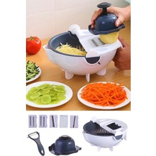 Çok Fonksiyonlu Süzgeçli Rende Doğrama Seti