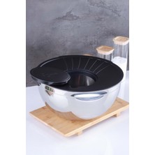 Karat 017117 Çelik 3 Parça Çelik Karıştırma Kabı - 28 cm FMA06512