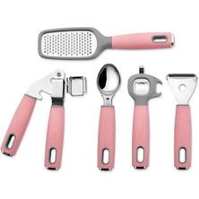 Sweet 5'li Mutfak Gereçleri Seti Pembe