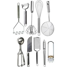 Yemek Hazırlık Pratik Mutfak Seti 10 Parça