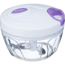 Mor Beyaz Küçük Pratik Doğrayıcı 375ML