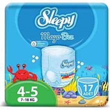 Sleepy Mayo Külot Bez 5 Numara Junior 7-18 kg 17'li