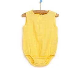 HelloBaby Müslin Patlı Atlet Body