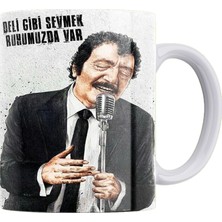 Remonz Müslüm Gürses Baskılı %100 Porselen Kupa