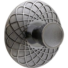 Badem10 Dinar Çekmece Dolap Kapak Kulpu Kulbu 32 Mm Füme Metal Kulp