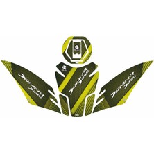 Bajaj Dominar 250 2020 - 2024 Uyumlu Tank Pad Set 010