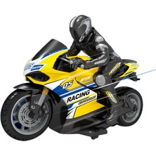 Sanlindou 1:10 Ölçekli Uzaktan Kumanda Motosiklet 2.4g Yüksek Hızlı Yarış Motosiklet Elektrikli Kapalı Yol Araç Rc Cars Oyuncaklar (Sarı) (Yurt Dışından)