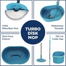 Motek Turbo Disk Mop Seti Temizlik Seti