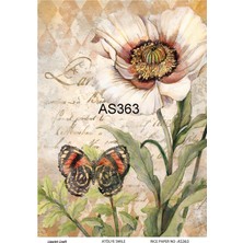 Lineart Atölye Smile AS363 Pirinç Dekopaj 30X42