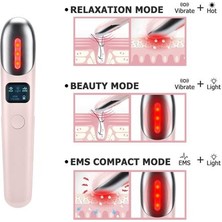 Sanlindou Ems Göz Masajı Sıcak Sıkıştırma Titreşim Koyu Daire Sökücü Kalem Anti Aging Puffiness Temizleme Göz - Ev Kullanımı Güzellik Cihazları (Pembe) (Yurt Dışından)