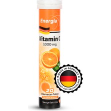 Energia Energia® Vitamin C (1000 Mg) Efervesan Tablet Takviye Edici Gıda