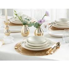English Home Torino Porselen Kayık Tabak 25 cm Gold