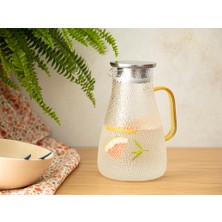 English Home Glow Borosilikat Cam Sürahi 1800 ml Şeffaf