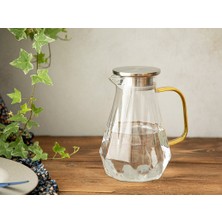 English Home Delight Borosilikat Cam Sürahi 1500 ml Şeffaf