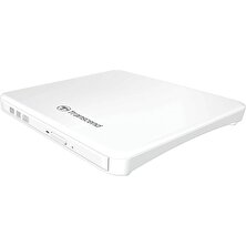 Transcend TS8XDVDS-W Slim 8x Harici DVD Yazıcı-Beyaz