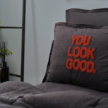 Karaca Home Motto Cotton Comfort Çift Kişilik Antrasit