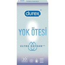 Durex Durex yok Ötesi Ultra Kaygan Prezervatif 10'lu