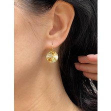 Amante Crystal Swarovski Kristal Küpe Rivoli Golden Shadow