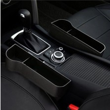 Luti Concept Araba Koltuk Arası Bardak Telefon Tutucu Organizer Sağ ve Sol 2 Li Siyah Set Oto Bardaklık