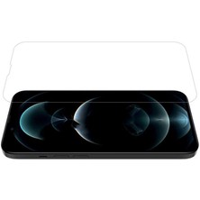 Fibaks Apple iPhone 14 Pro Max Uyumlu Şeffaf Tam Kaplayan 9h Tamperli Cam Ekran Koruyucu