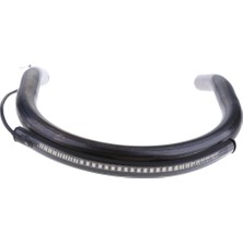 Blesiya Cafe Racer Koltuk Çerçevesi Hoop Loop Son LED Işık / 8.27 Inç Upswept 210MM (Yurt Dışından)