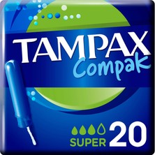 Tampax Compak Tampon Süper 20LI