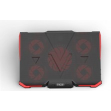 Inca INC-611 GMS Arrax Gaming 5x Fan 6 Kademeli 2xUSB Notebook Soğutucu