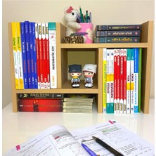 Irmak Mobilya Tidy Ayarlanabilir Kitaplık Masa Üstü Kitaplık Tezgah Üstü Düzenleyici Organizatör Dolap