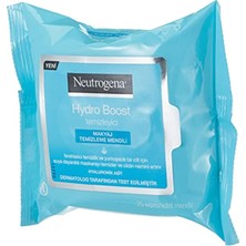 Neutrogena Hydro Boost Makyaj Temizleme Mendili 25'li