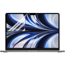 AktarMobile MacBook Air M2 13.6" 2022 A2681 Uyumlu Ekran Koruyucu - 2 Adet - Ultra Ince & Kırılmaz & Tam Uyum