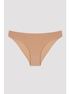 Penti Easy Pamuklu Bej Slip Külot