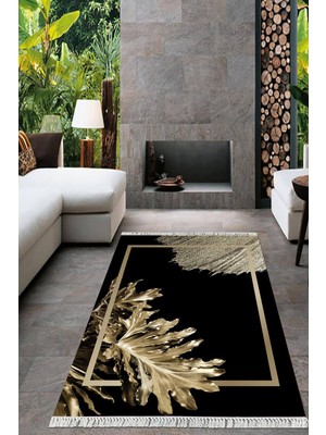 Viyana Home Dijital Baskılı Kaymaz Taban Yıkanabilir Modern Salon Halısı Mutfak Halısı Yolluk VH-HT-847