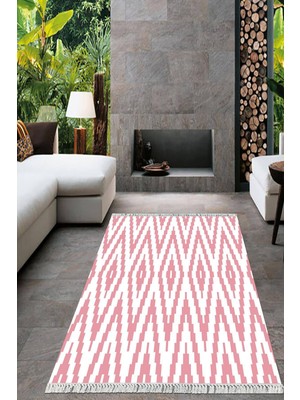 Viyana Home Dijital Baskılı Kaymaz Taban Yıkanabilir Modern Salon Halısı Mutfak Halısı Yolluk VH-HT-789