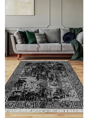 Viyana Home Dijital Baskılı Kaymaz Taban Yıkanabilir Salon Halısı Mutfak Halısı Yolluk VH-SD-1105