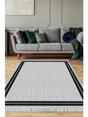 Viyana Home Dijital Baskılı Kaymaz Taban Yıkanabilir Salon Halısı Mutfak Halısı Yolluk VH-SD-362