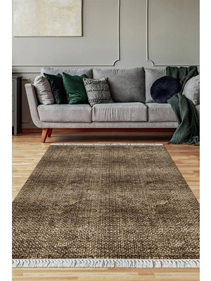 Viyana Home Dijital Baskılı Kaymaz Taban Yıkanabilir Salon Halısı Mutfak Halısı Yolluk VH-SD-878