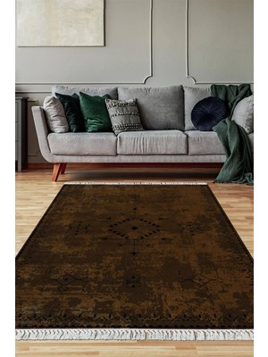 Viyana Home Dijital Baskılı Kaymaz Taban Yıkanabilir Salon Halısı Mutfak Halısı Yolluk VH-SD-960