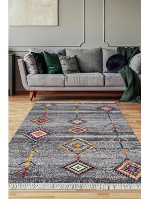 Viyana Home Dijital Baskılı Kaymaz Taban Yıkanabilir Salon Halısı Mutfak Halısı Yolluk Vh-Sm-25