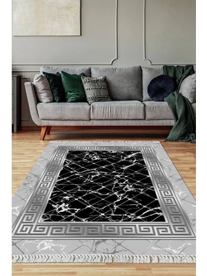 Viyana Home Dijital Baskılı Kaymaz Taban Yıkanabilir Salon Halısı Mutfak Halısı Yolluk Vh-Sm-38