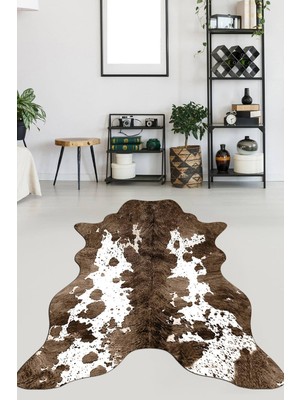 Viyana Home Kaymaz Taban Yıkanabilir Lazer Kesim Salon Halısı Mutfak Halısı Yolluk VHL-SD-242