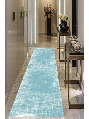 Viyana Home Dijital Baskılı Kaymaz Taban Yıkanabilir Modern Salon Halısı Koridor Halısı Yolluk VHU-HS-183